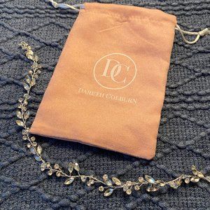 Dareth Colburn Crystal Hair Vine -- Stunning Bridal Formal